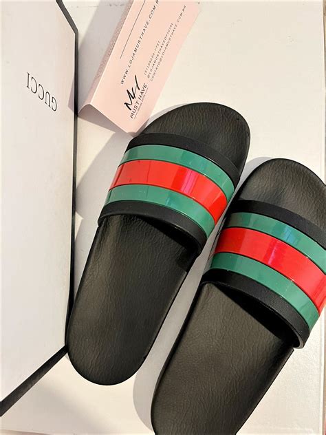 chinelos gucci